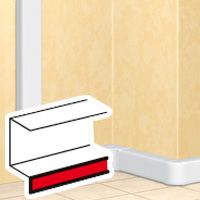 Legrand DLP tapijtrand L2000 antracietgrijs - 010580 pw 95537 - 20037461