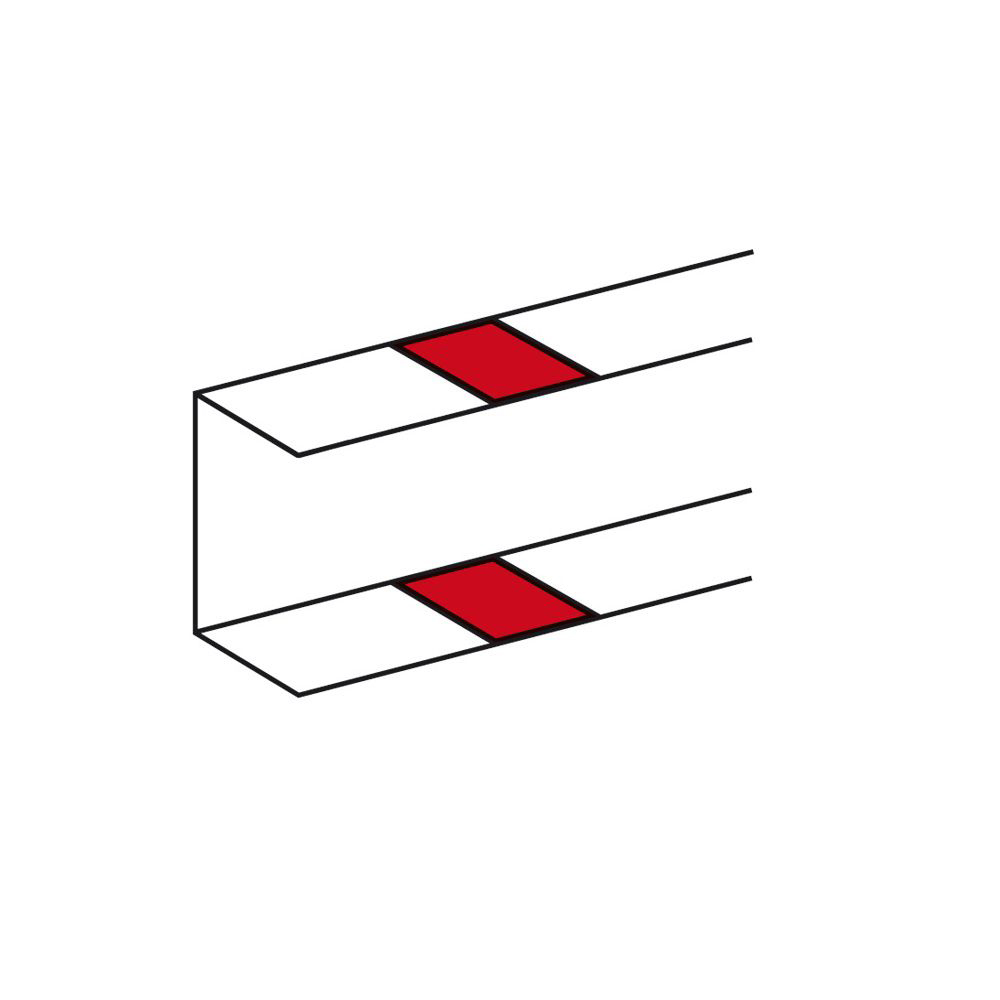Legrand DLP mono naadstrip 50mm - 010696 legrand 1000 - 20037492