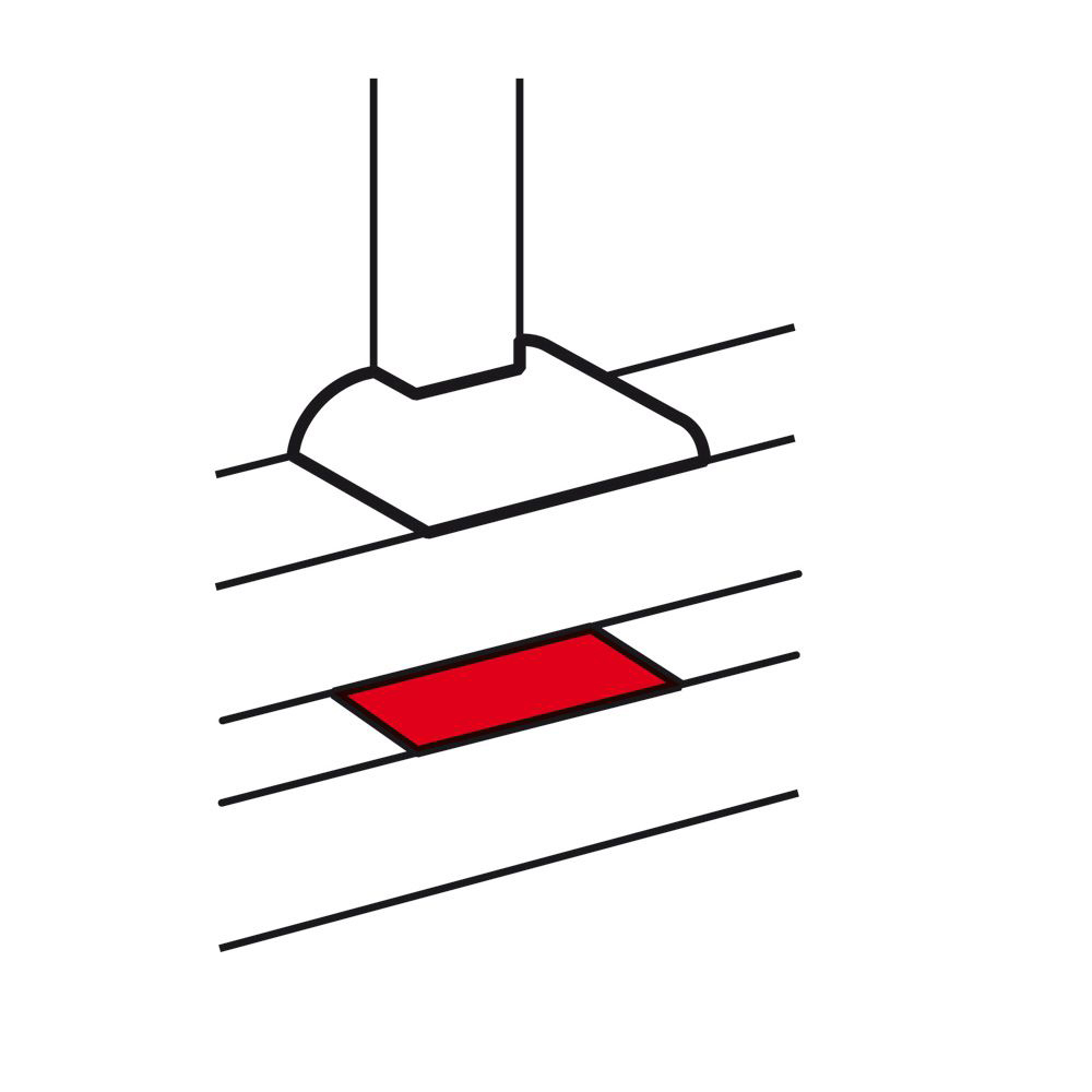 Legrand DLP scheidingsschot T stuk klein - 010742 legrand 1000 - 20037508