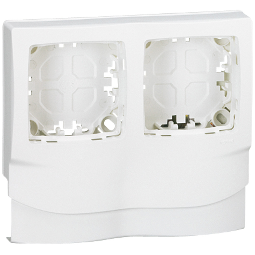 Legrand DLPlus Oteo kader 2V montage langs het DLP-profiel H20mm - 031418 legrand 1000 - 20037602