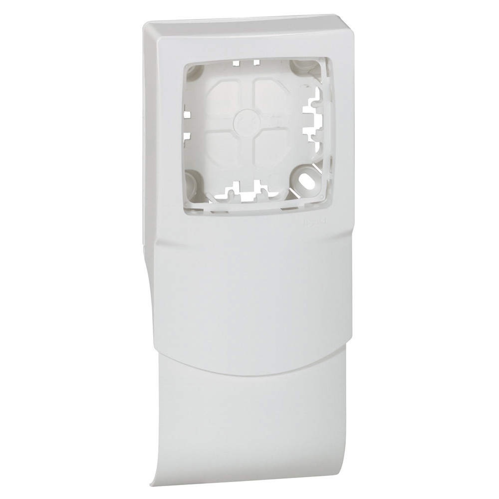 Legrand DLPlus Oteo kader 1V montage langs het DLP-profiel plint H20mm - 031450 legrand 1000 - 20037603