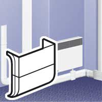 Legrand DLPlus afdekking opbouwrand voor Mosaic kader, 4 modules - 031715 pw 95714 - 20037612