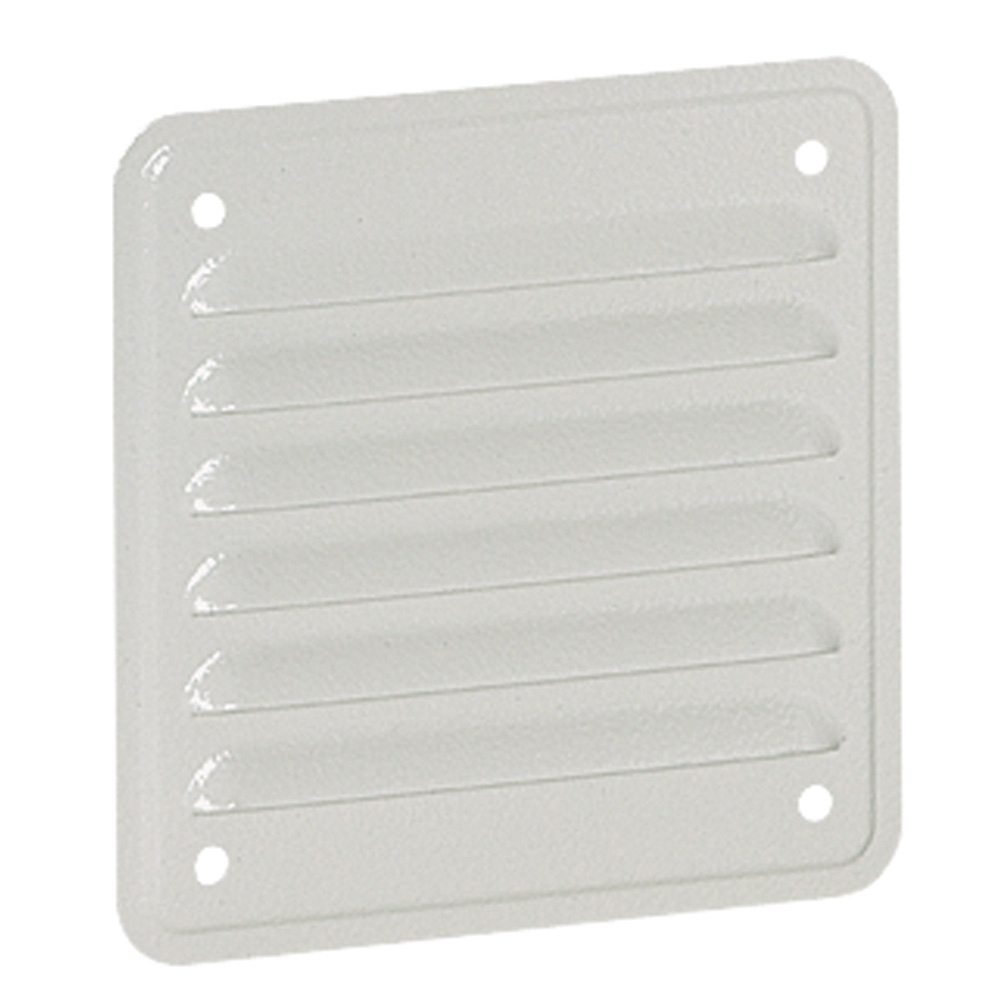 Legrand Ventilatierooster in metaal afm. 138 x 138 mm - RAL 7035 - 034804 legrand 1000 - 20037650