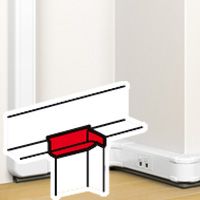 Legrand DLP snap-on T stuk naar 80mm voor 75602/04 wit - 075672 pw 134911 - 20038639