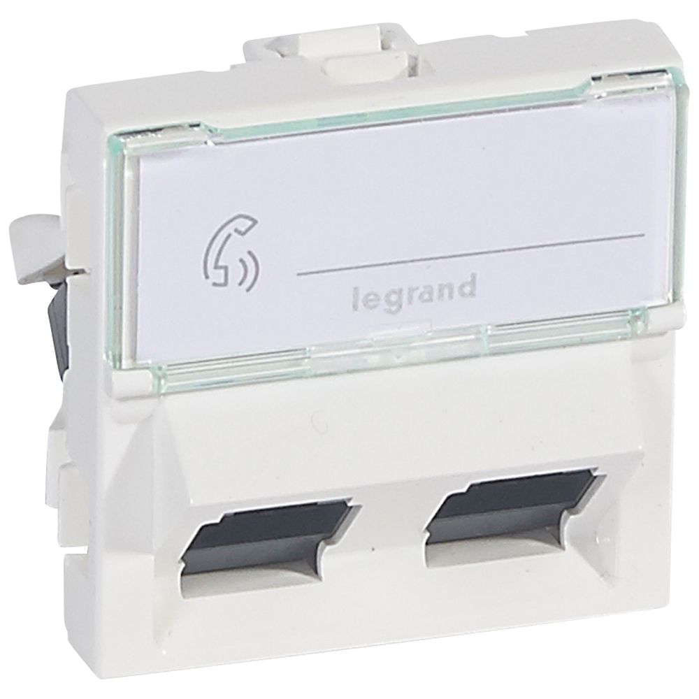 LEGRAND mosaic 2xrj45 076504 - 076504 legrand 1000 - 8455048