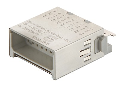 HARTING Han shielded module basic plus, male - 09 14 027 3022 rgb01 web - 20208639