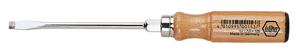WIHA Sleufschroevendraaier Hout 162 5,5x100 - 0cfadb6e e245 43b4 87a1 34a8179c3187 - 20012188