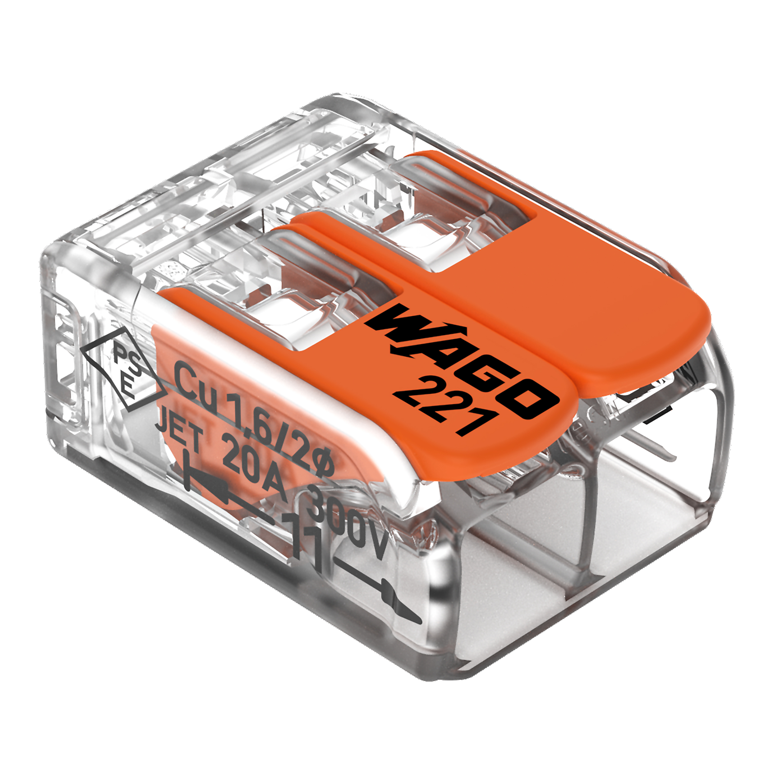 WAGO 2v verb.klem met clip a 100 stuks 221-412 - 0f5375ee 5b77 4d9a bad9 76d8956a69e6 - 5035732