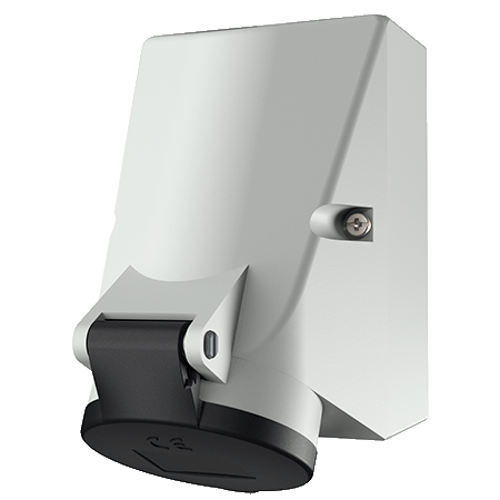Mennekes WCD 16A 7P 7H 500V IP44 HW/VN - 1035 2 - 20020655