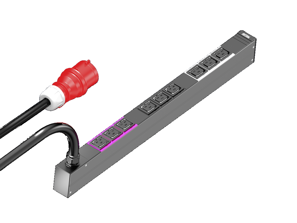 Rittal PDU Basic 16A/3F CEE 9xC19 - 1081px fri191444295 - 20135817