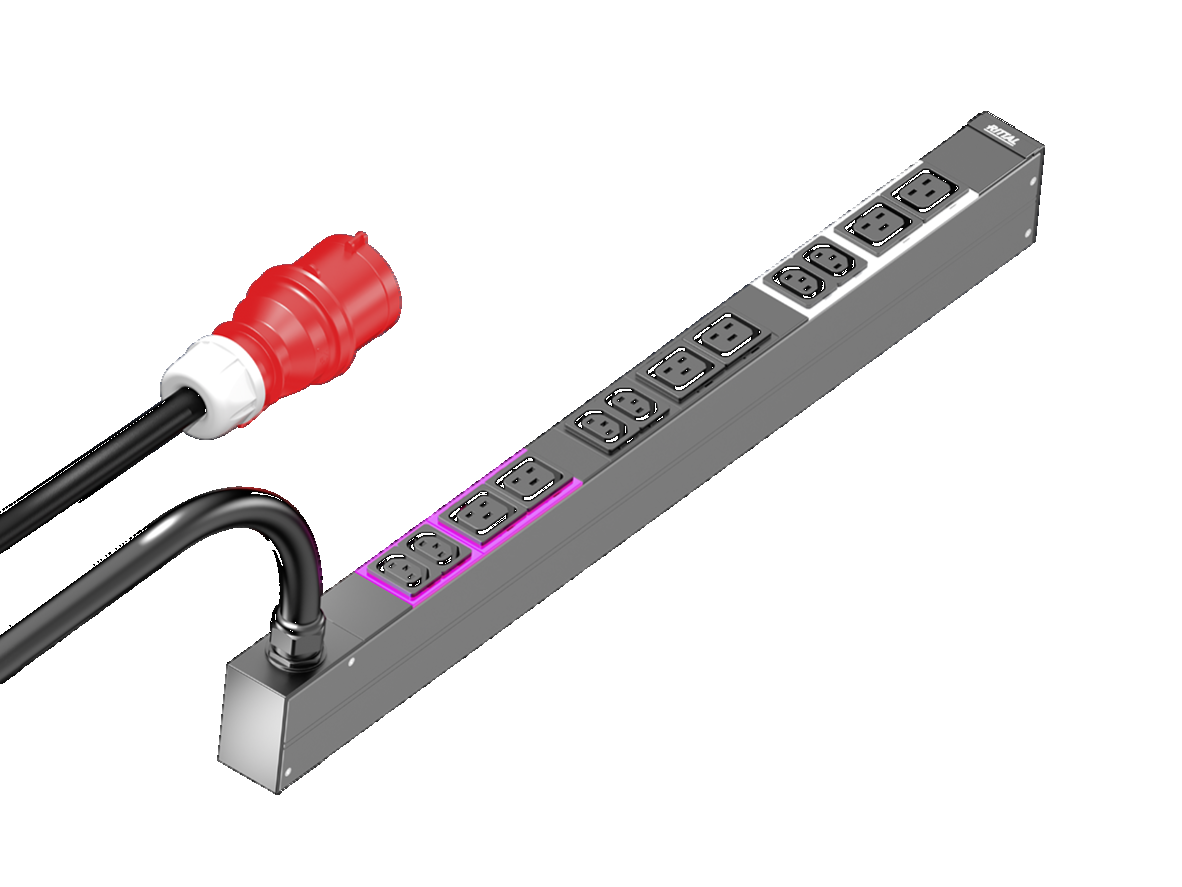 Rittal PDU Basic 16A/3F CEE 6xC13 / 6xC19 - 1081px fri191444495 - 20135819