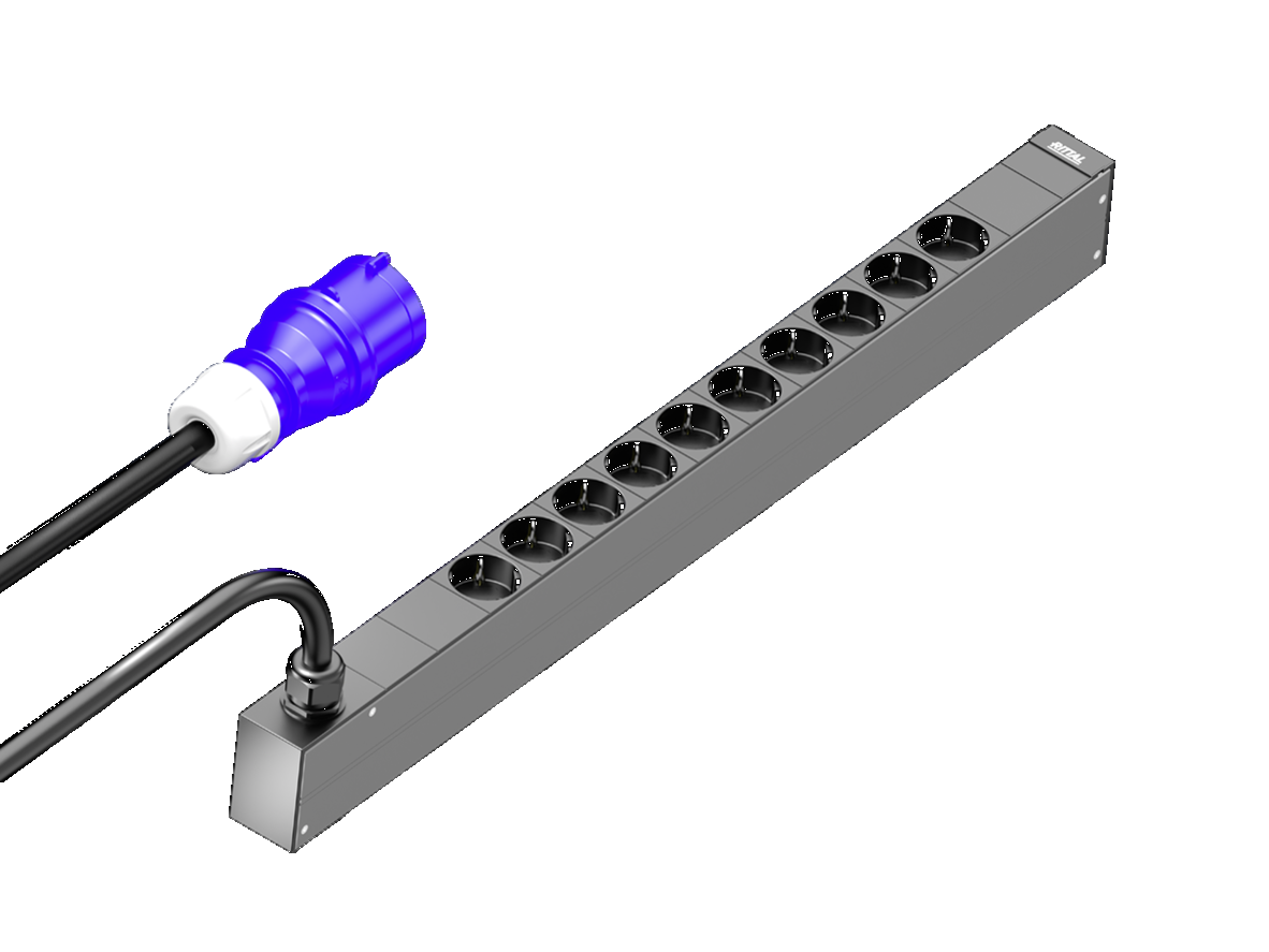 Rittal PDU Basic 16A/1F CEE 10xSchuko - 1081px fri191456695 - 20135809