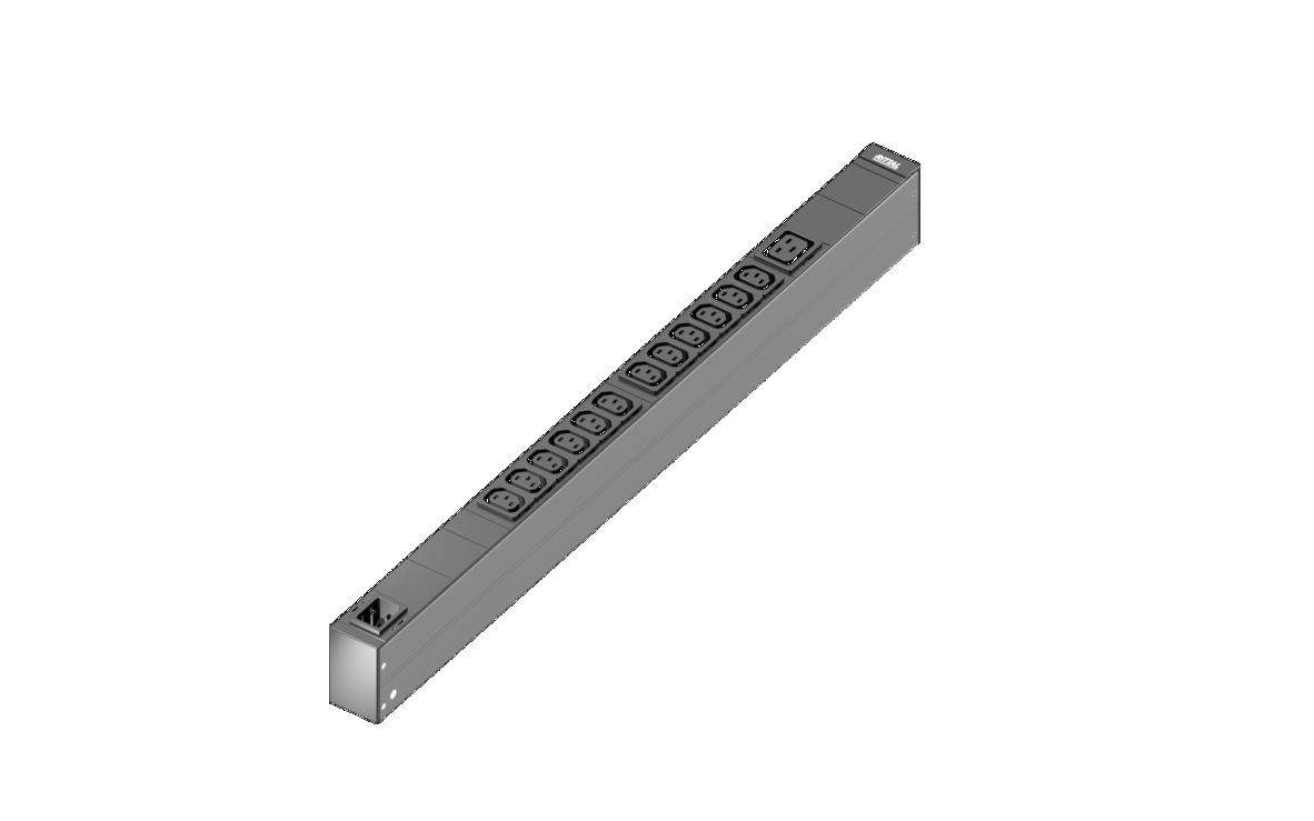 Rittal PDU basic 16A/1P C20 12xC13+1xC19 - 1081px fri221822295 - 20135815