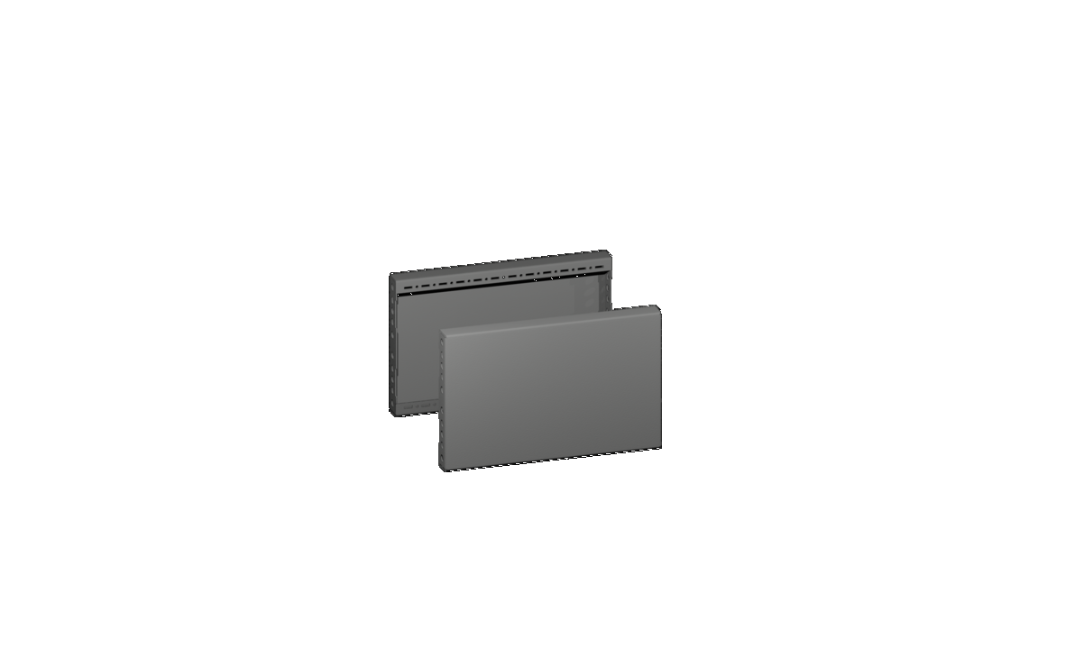 Rittal VX Sokkelplinten zijk. DxH=500x200 VE=2 - 1081px fri231929295 - 20136417