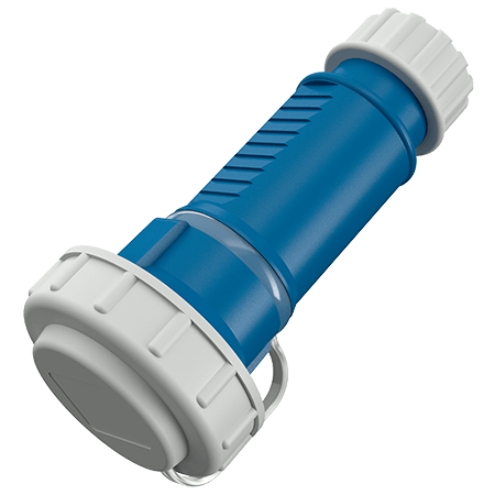 AM contrasteker blauw 16a 2p+ra 250v ip68 type 10833 - 10833 - 6739271
