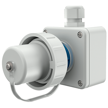 AM toestel wcd blauw 16a 2p+ra 230v ip68 10864 - 10864 - 11001520