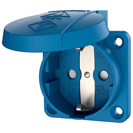 Mennekes Inb.WCD 16A 2P+A 230V IP54 SCHUKO KI bl - 11081 - 20020717