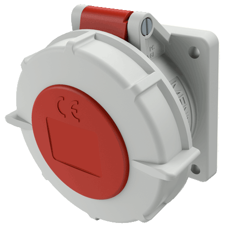 Mennekes Inb.WCD 16A 5P 6H 400V IP67 TWIN - 1131 2 - 20020731