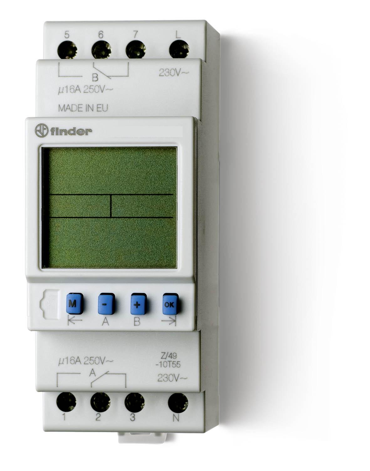 Finder FIN TIJDSCH.KLOK 1W 16A 24VUC - 1222 - 20006005