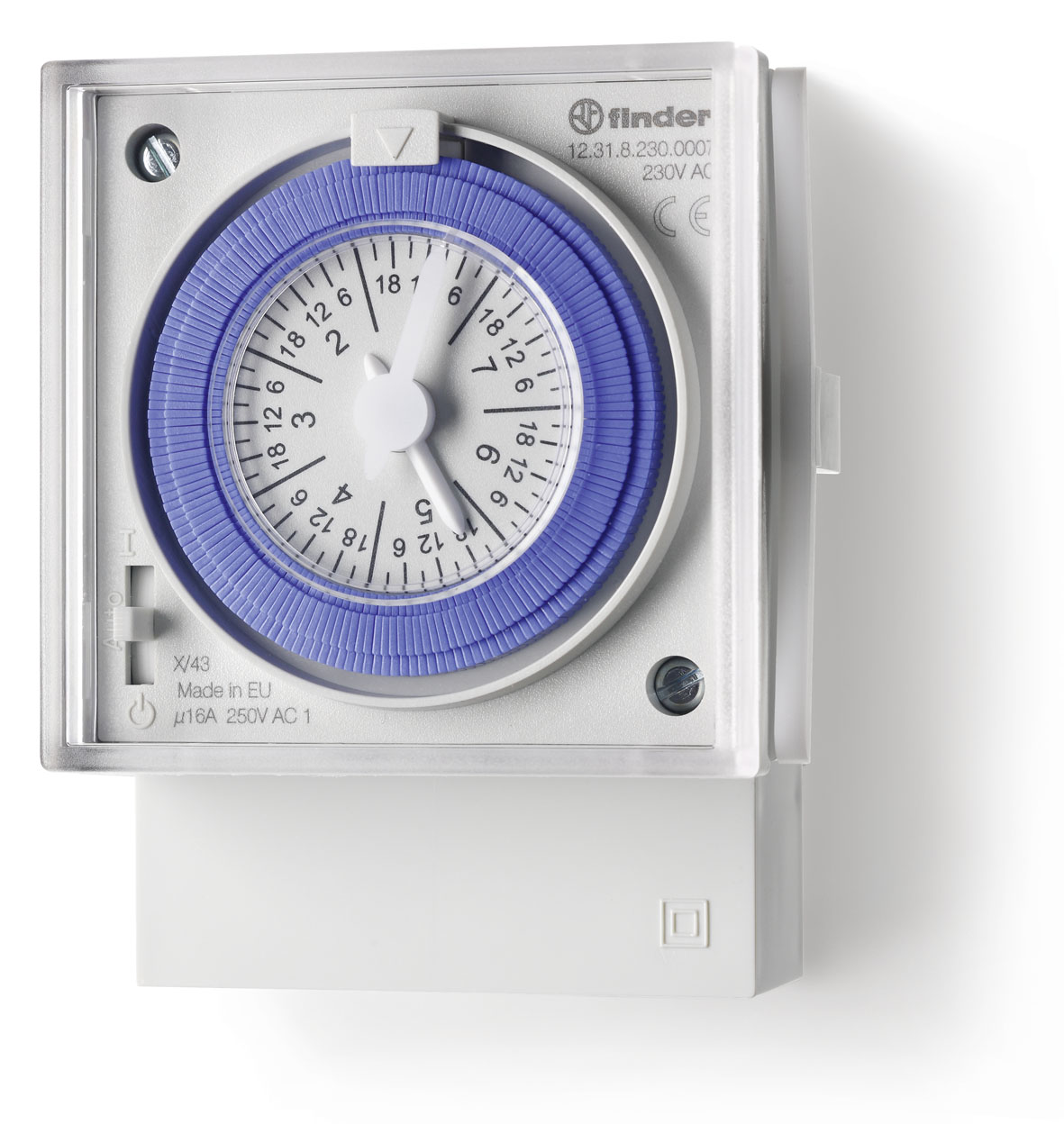 FINDER tijdsch. klok 1w 16a 230vac 12.31.8.230.0007 - 1231 7 - 4375441