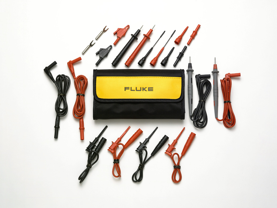 FLUKE deluxe set elektronische meetsnoeren TL81A - 1277073 - 4250392