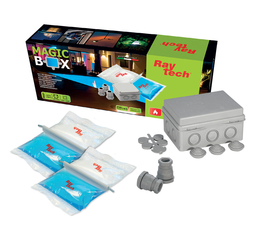 Raytech Magic Box 100 waterdichte kabeldoos - 131500045 - 20005306