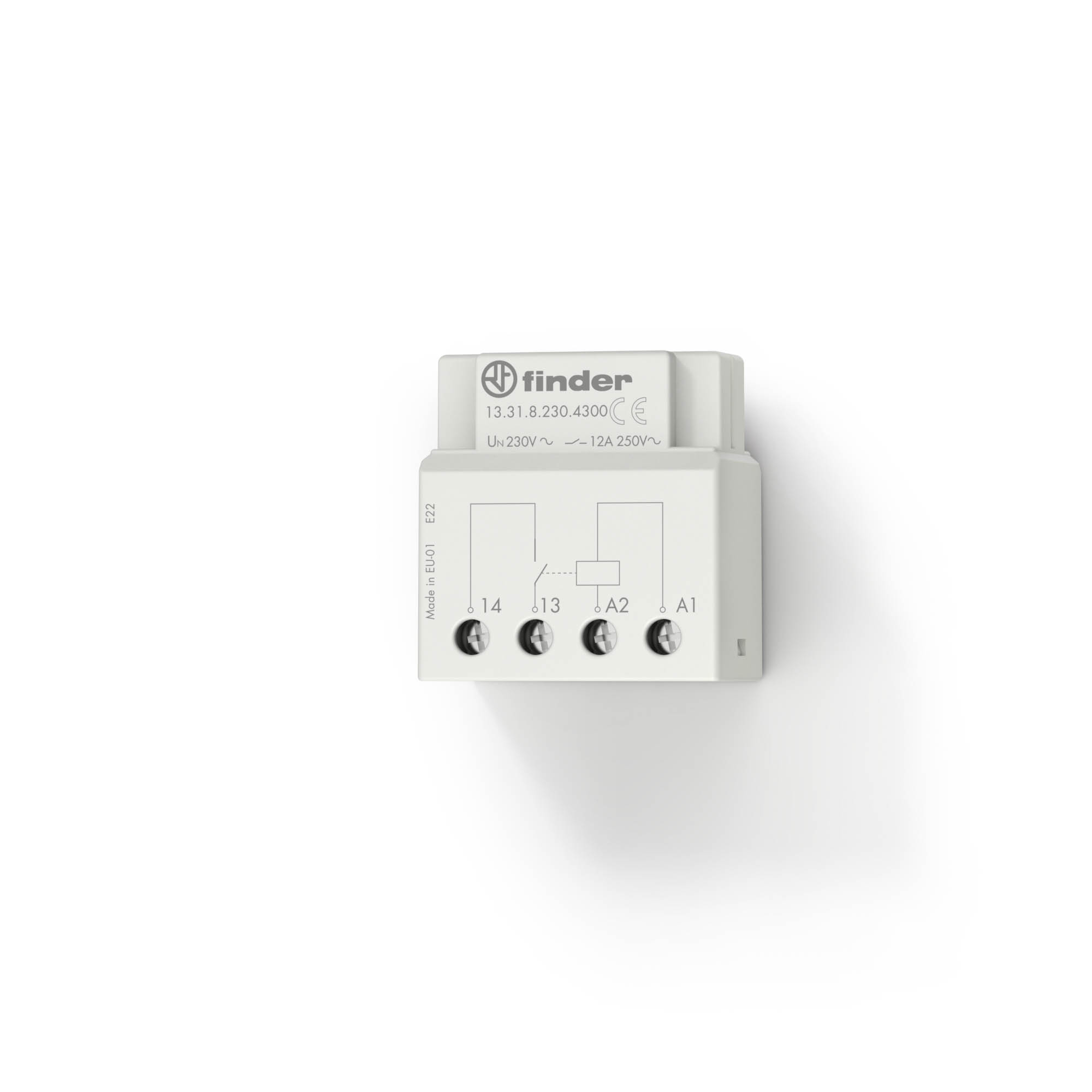 Finder FIN MONOSTABIEL RELAIS 1M  12VAC - 1331 - 20006038