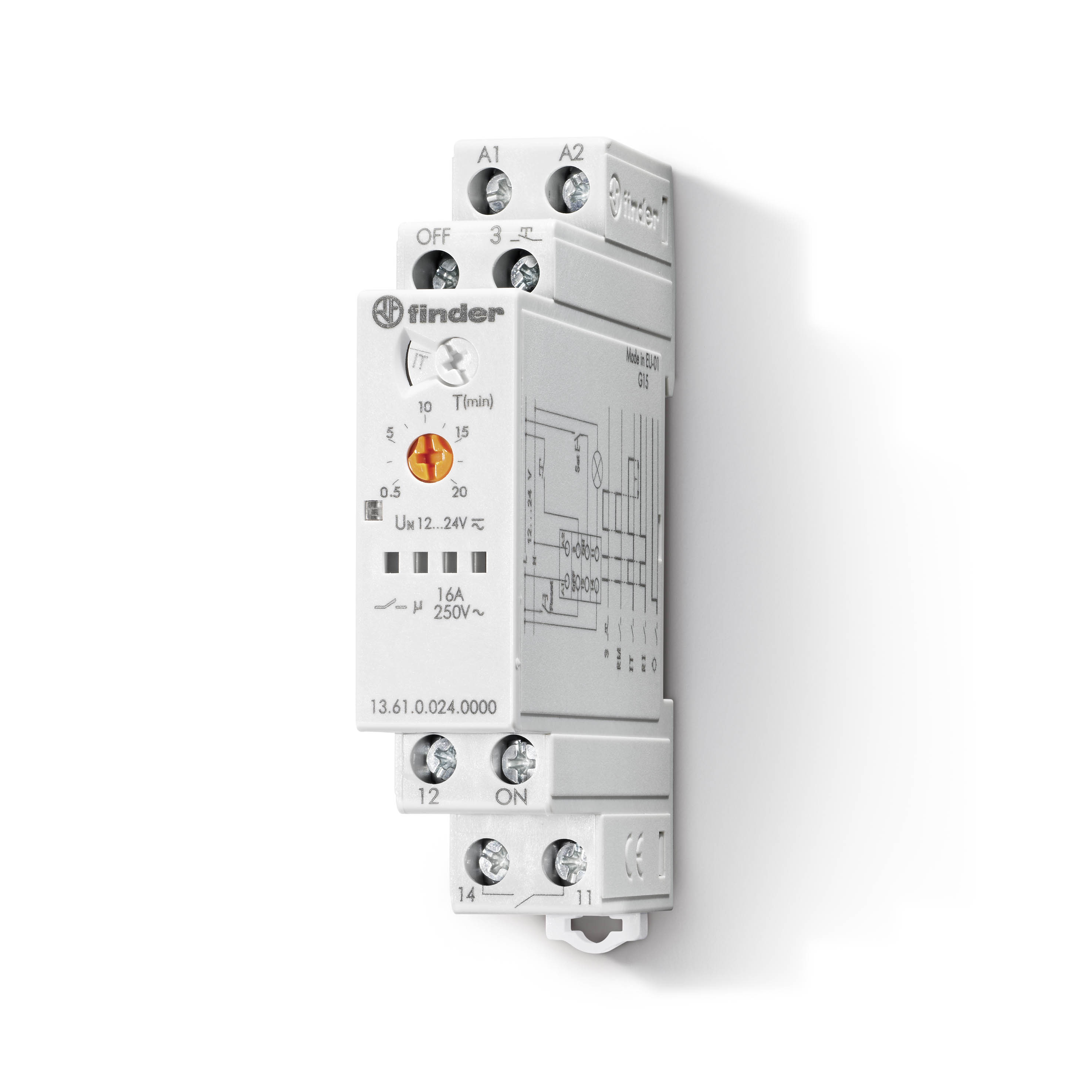 Finder FIN IMPULSRELAIS 1W 12...24VAC/DC - 13610024 - 20006041