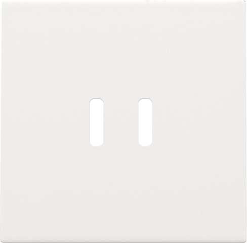 Niko Afwerkingsset voor dubbele smart USB-C-lader, white coated - 154 68003 - 20196647