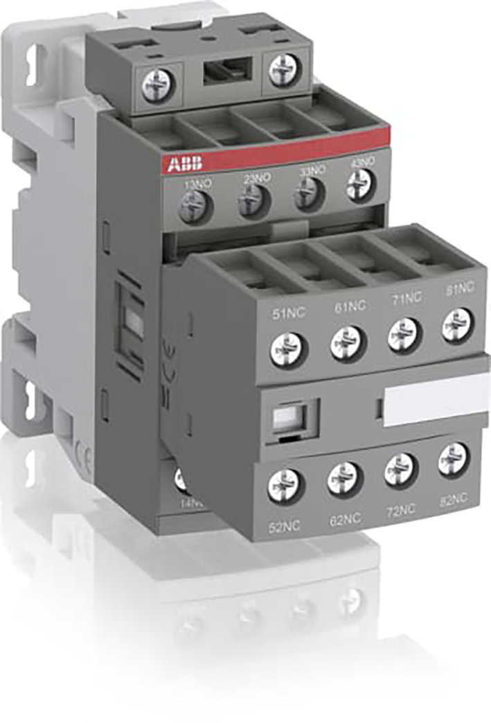 ABB Componenten HulpMagneetschakelaar 4NO + 4NC Spoel code 13 groot spanningsbereik - 1sbc101029v0000 - 20092613