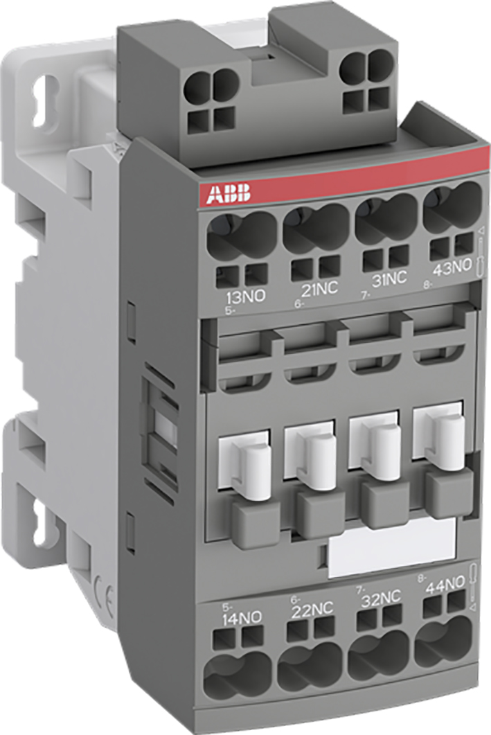ABB Componenten HulpMagneetschakelaar 2NO + 2NC Spoelcode: 11 Breed spanningsbereik Pu - 1sbc101568v0014 - 20092627