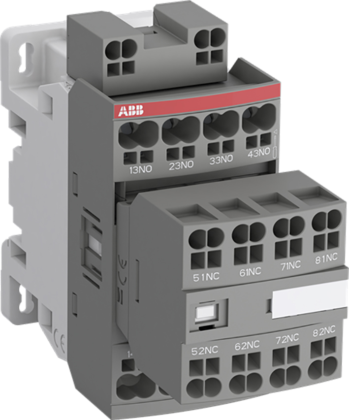 ABB Componenten HulpMagneetschakelaar 4NO + 4NC Spoelcode: 11 Breed spanningsbereik Pu - 1sbc101570v0014 - 20092630