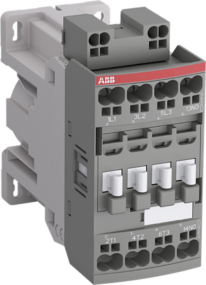 ABB Componenten Magneetschakelaar 3 Polig + 1 V Hulpcontact Spoel 24 V DC Push-in Spri - 1sbc101597v0014 - 20092745