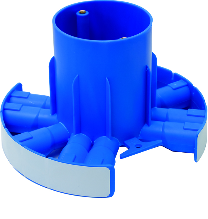 ABB centraaldoos rond 100mm hoog gietbouw C100-16/19 - 1spa007110f0179 - 11007189