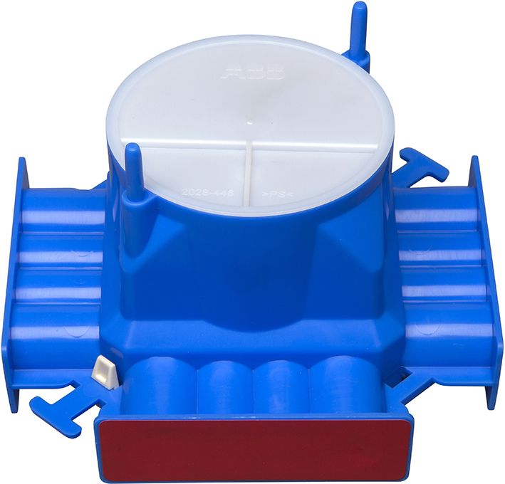 ABB Installatiedozen en -kasten Centraaldoos voor gietbouw, 8 x 16 mm + 8 x 19/20 mm, met afneembaar b - 1spa007110f0600 - 20087249