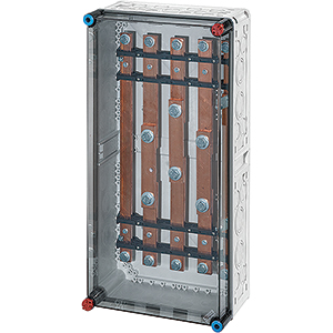 Hensel Mi Railkast voor trafo's IP65. 630A. 5 polig deelbaar. BM4. 300x600mm - 20001385 etim internet - 20010947