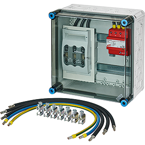 Hensel Mi OSB behuizing 300x300mm. OSB 30kA Type 1+2 +NH00 - 20001461 etim internet - 20011238