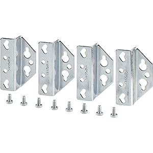 Hensel Mi U profiel wandbeugel 30 mm (set 4 stuks) - 20001520 etim internet - 20011143