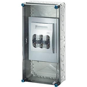 Hensel Mi Lastscheiderkast IP65. 1x250A NH1 3p. BM4. 300x600mm. +PE/Nul klem - 2000189 etim internet - 20010981