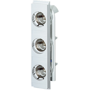 Hensel Mi Rail zekeringhouder. 63A 3-polig. DIII. Diazed. E33 - 2000683 etim internet - 20011229