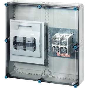 Hensel Mi Lastscheiderkast IP65. 1x630A NH3 3p. BM8. 600x600mm. +PE/Nul klem - 2000727 etim internet - 20010985
