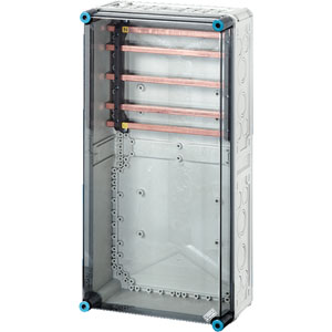 Hensel Mi Railsysteemkast IP65. 250A. 5-polig. BM4 300x600mm. Verticaal - 2000791 etim internet - 20011031