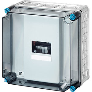 Hensel Mi Railkast met 1x Adapter 3p voor MCCB 63A Rail 250A 5p - 2000795 etim internet - 20010986