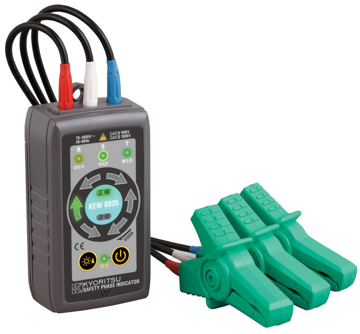 Kyoritsu Contactloze draaiveldmeter met draagtas. Meetbereik van 70V tot 1000V - 2020092214185969 861214808 - 20037283