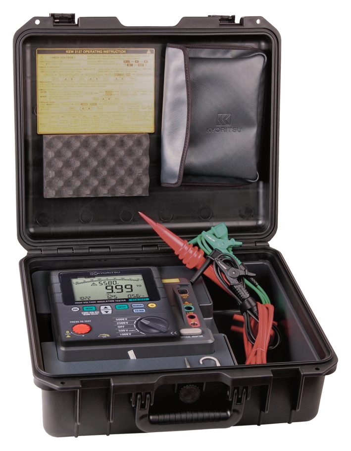 Kyoritsu 5kV Digitale Isolatieweerstandmeter 250/500/1000/2500/5000V met PI - 20200922141902206 704869234 - 20037211