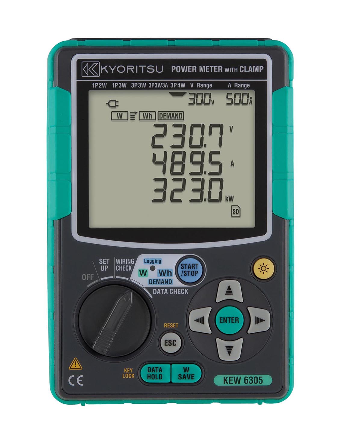 Kyoritsu Driefase Power Logger, incl. tas en software, zonder stroomtangen - 20200922141902831 1108153729 - 20037231