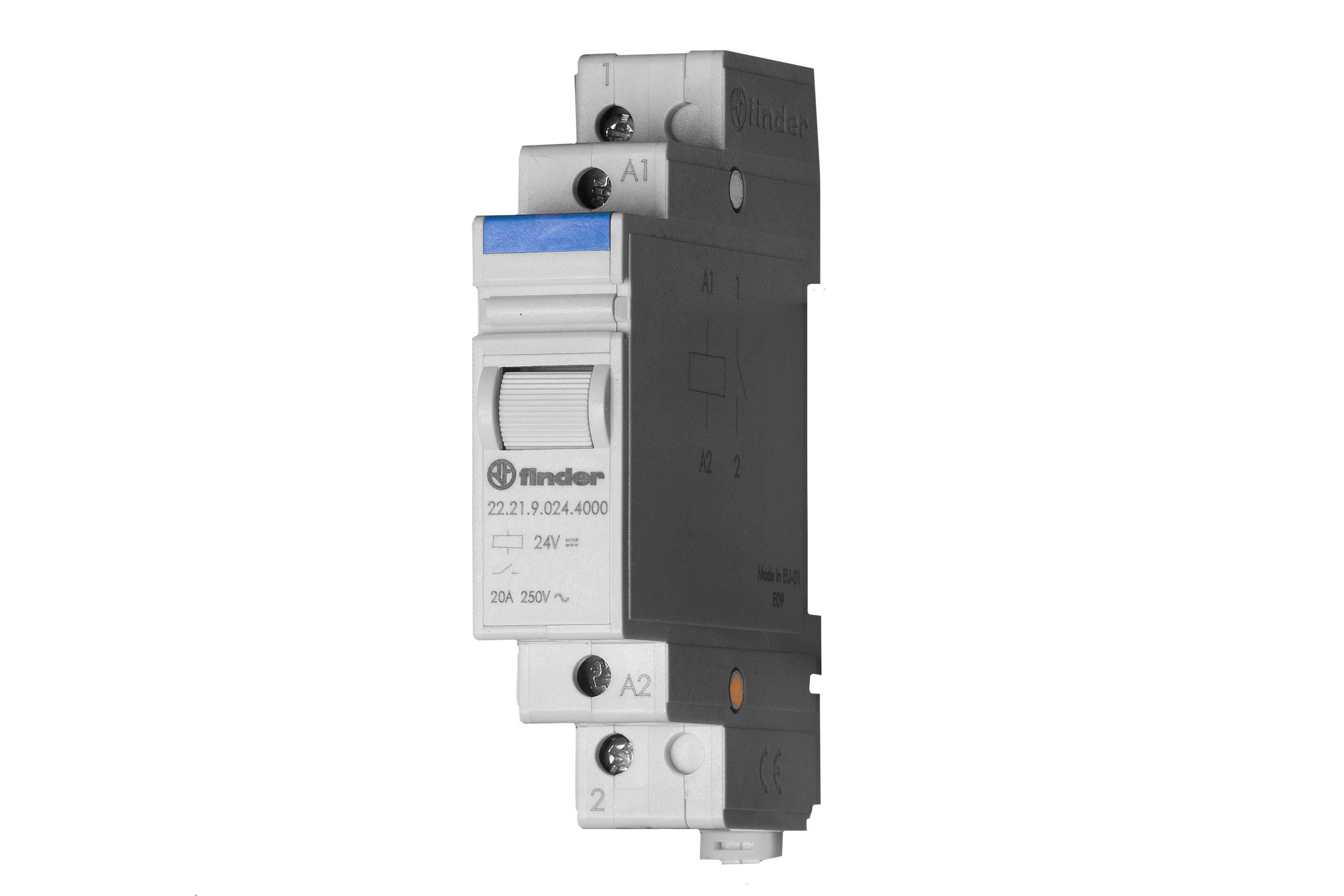 Finder FIN IMPULSRELAIS 1M 16A 12VDC - 20219 - 20006110
