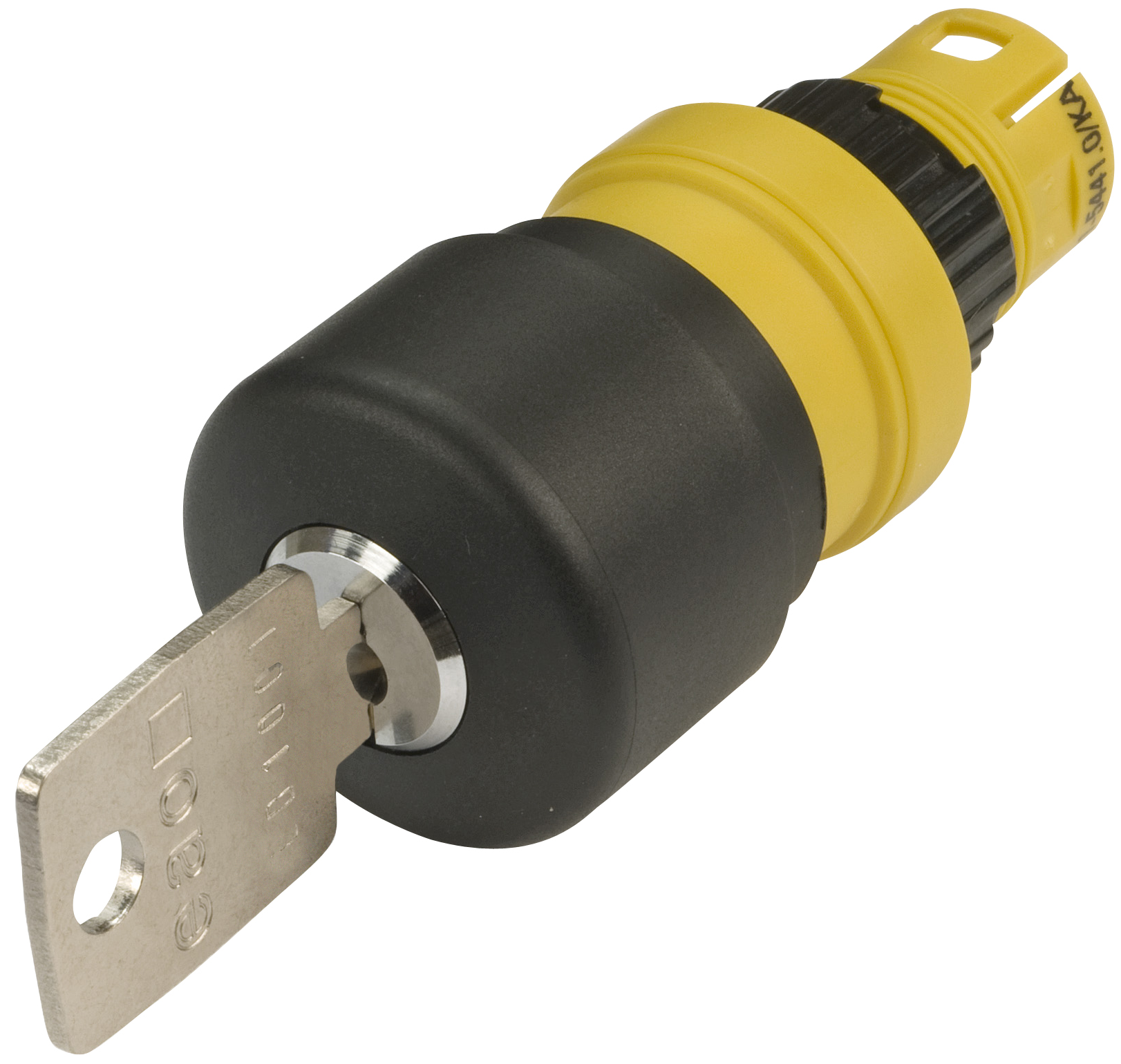 EAO Stopknop zwart met sleutelontgr.  D27 - 20230126081158912 173171974 - 20043288