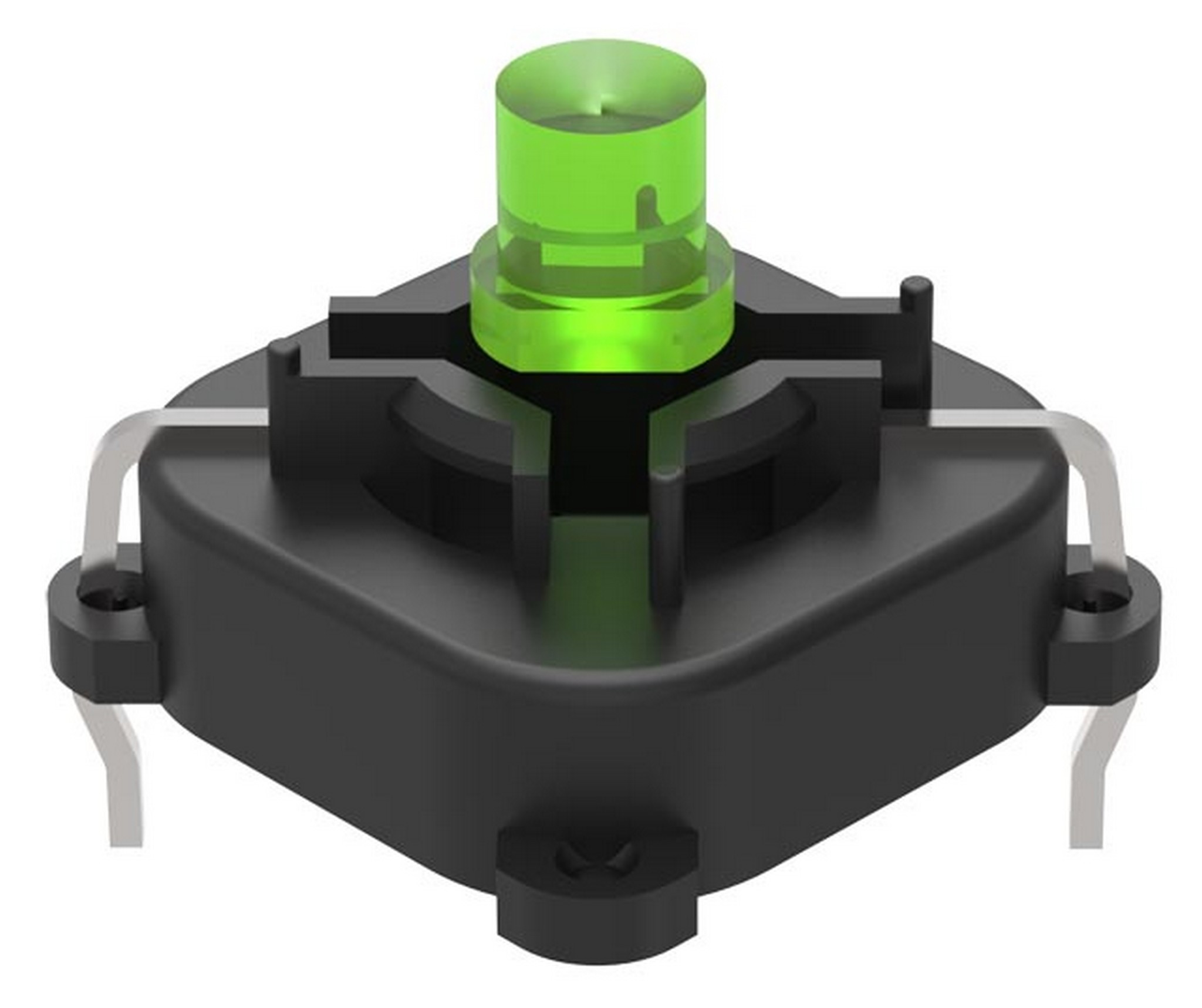 EAO Signaalarmatuur enkelvoudige LED groen 3,2VDC/20mA - 20230126081444459 54353208 - 20043519