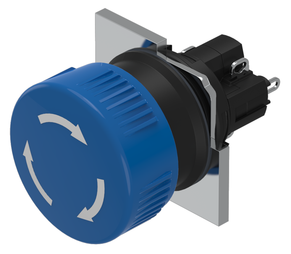 EAO Stop Switch with twist release blue 1NC+1NO S - 20230221123423795 2103968056 - 20042912